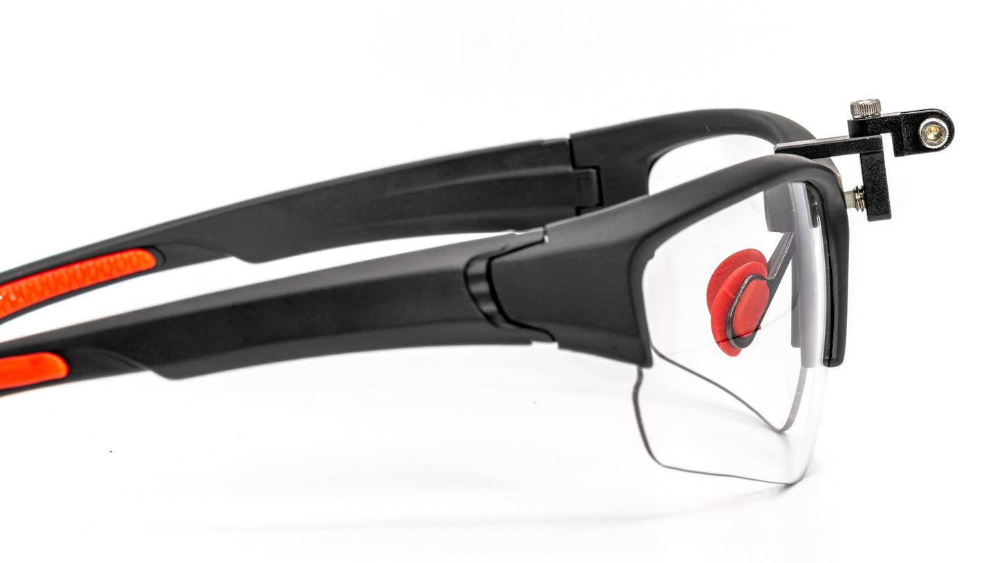 Secure Wedge Attachment for TTL and safety glasses