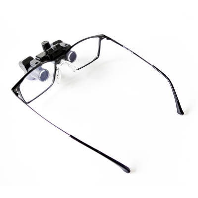 Devardi Aero-Pro Optics Clip-on Flip-up Magnifier Glasses - 2.5X Magnification For Lampwork & Detail Work